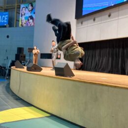 taiga君パルクールパフォーマンス