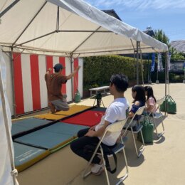 イベントレポート　スラックライン体験　宮崎県宮崎市