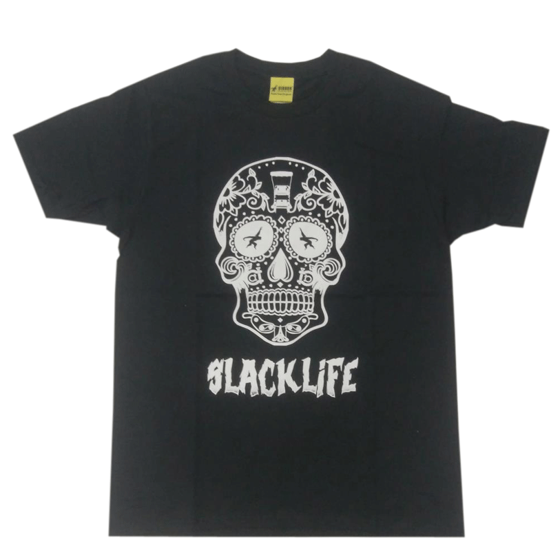 GIBBON JAPAN　スカルTシャツ　ブラック