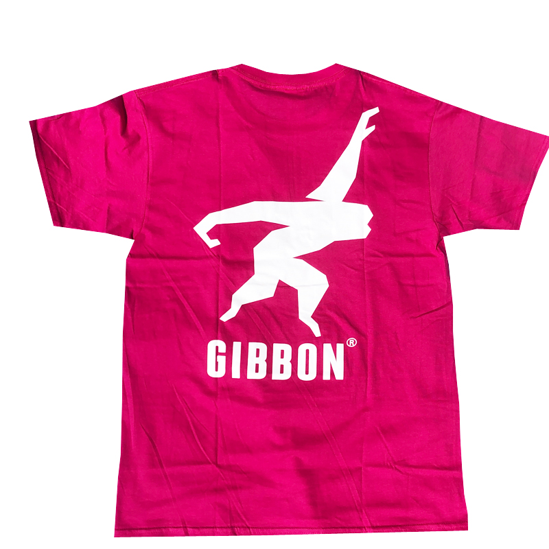 GIBBON JAPAN　ロゴTシャツ　ピンク