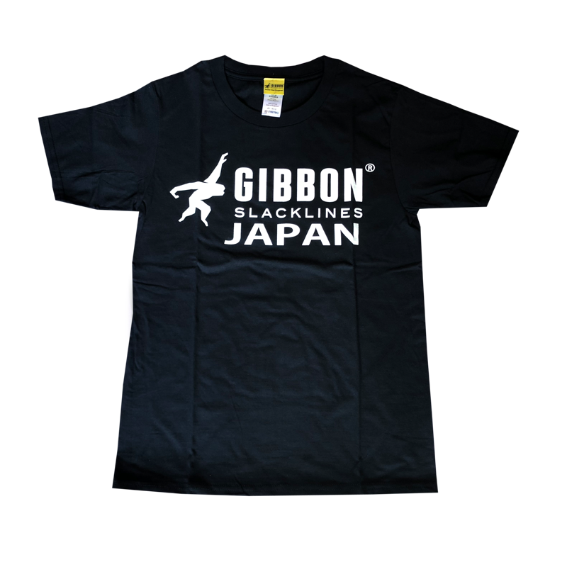 GIBBON JAPAN　ロゴTシャツ　ブラック