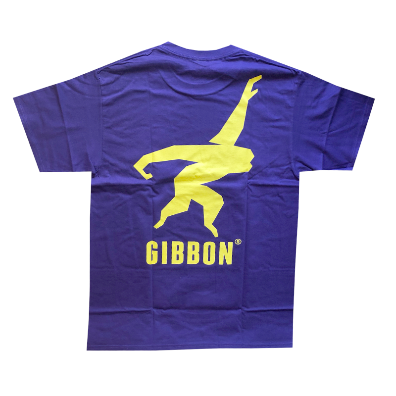 GIBBON JAPAN　ロゴTシャツ　パープル