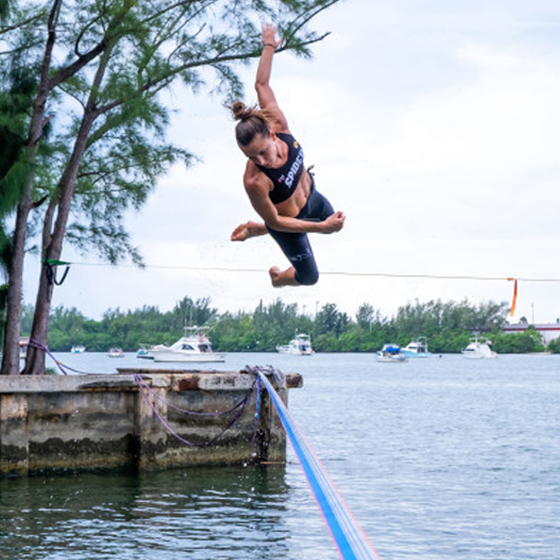 トリックラインウェビング　「ベラチャオ」　30m　SPIDERslacklines