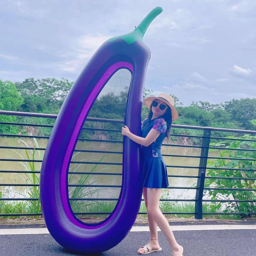 特大 なすびフロート 浮き輪